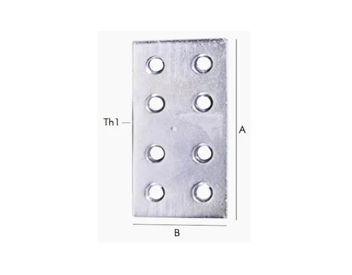 Lastrina doppia zincata