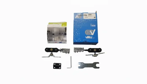 Kit guida per anta scorrevole 60 kg 